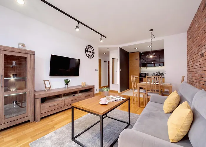 Industrial Apartment Fredry With Parking By Noclegi Renters
